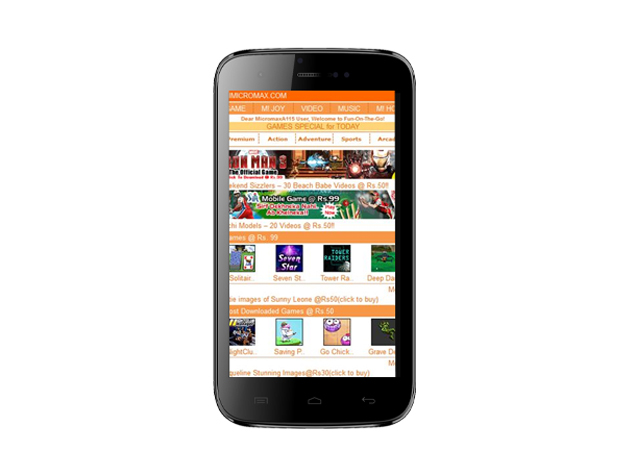 Micromax Canvas 3D