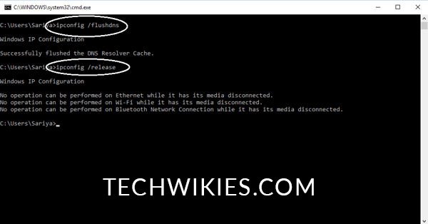 Commands-for-ipconfig-in-Command-Prompt