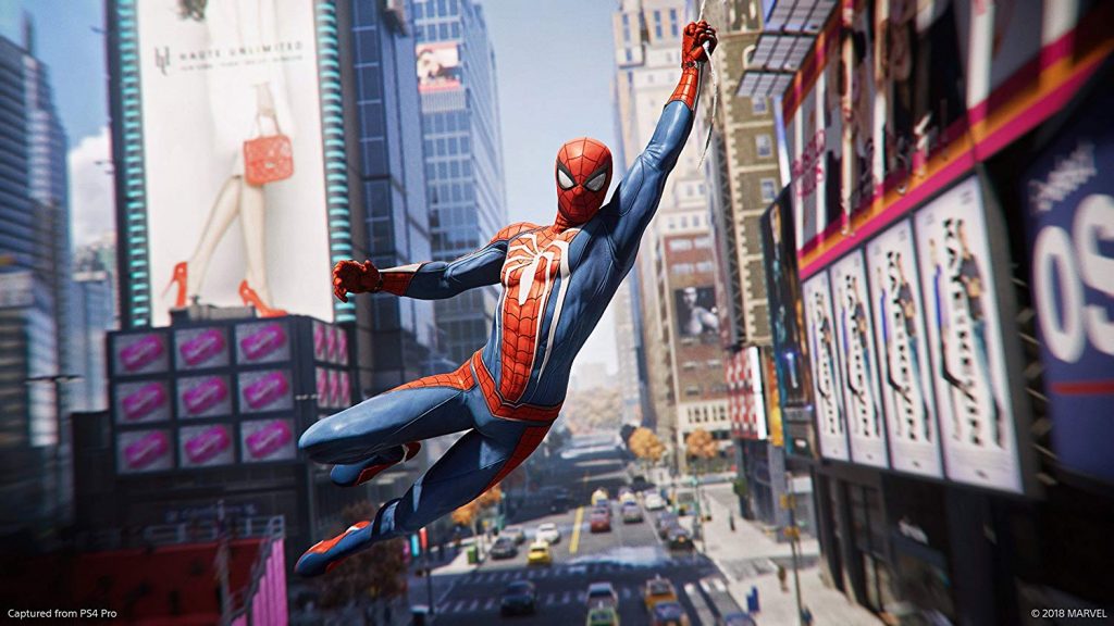 The PS4 Spider-Man will also be in the New Movie