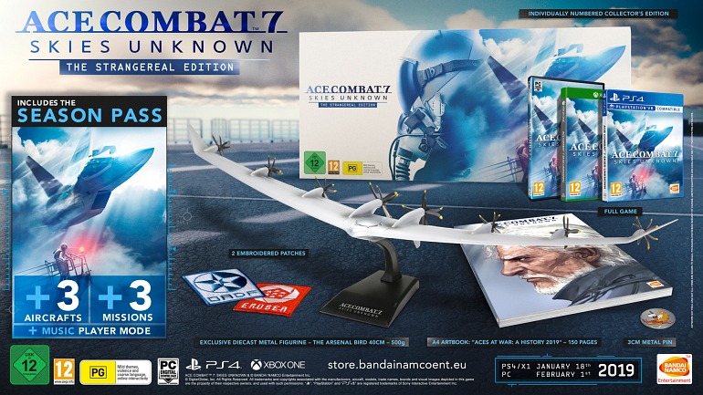 All you need to know about Collector's Edition of Ace Combat 7