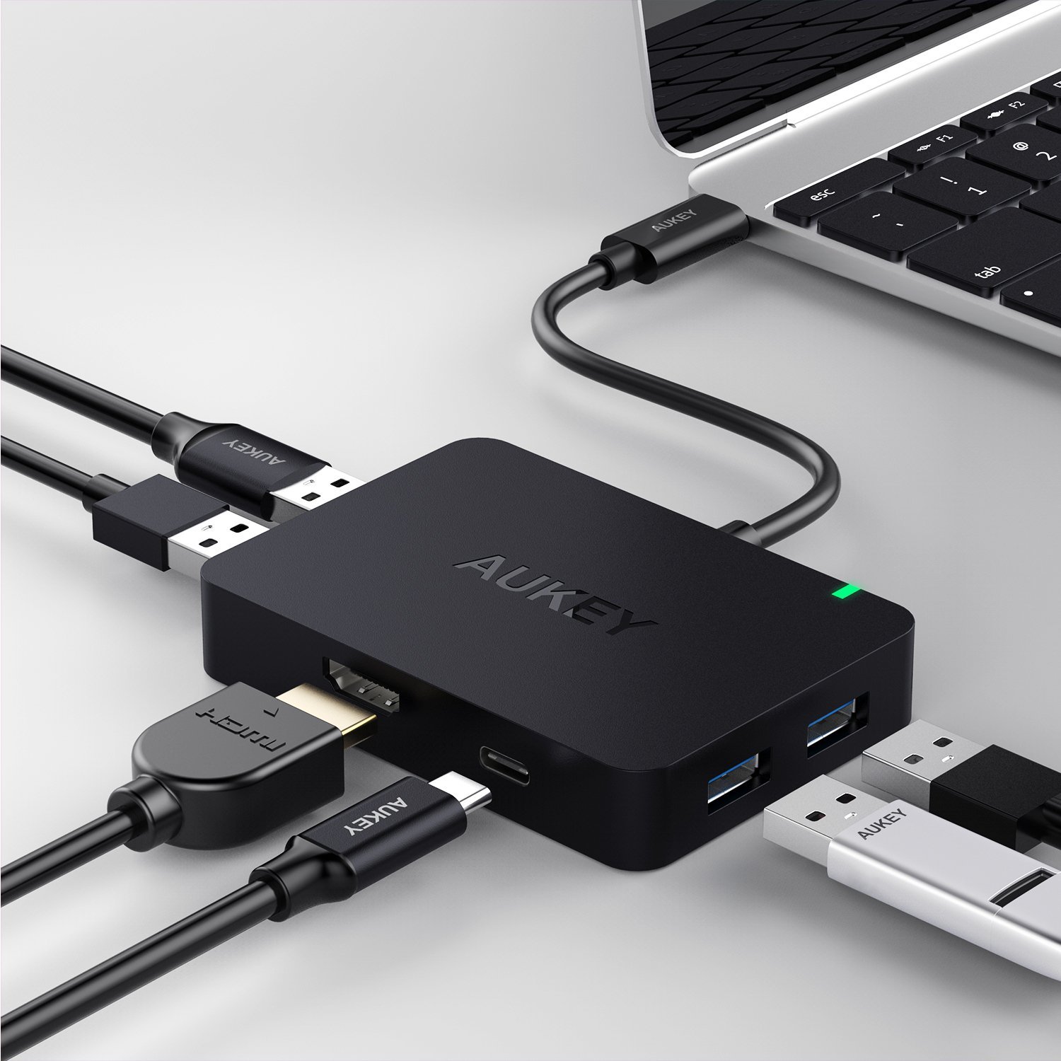 AUKEY-USB-C-Hub-with-HDMI-4-USB-3.0-Ports-Type-C