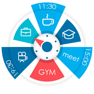 Sectograph. Planner & Time manager on clock widget For PC (Windows & MAC)