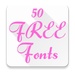 Free Fonts 50 Pack 6 For PC (Windows & MAC)