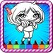 Kawaii Cute Girls Coloring Book For PC (Windows & MAC)