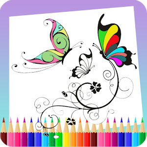 butterfly coloring book For PC (Windows & MAC)