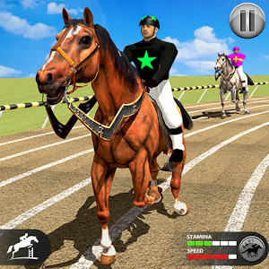 Horse Racing Games 2020: Horse Riding Simulator 3d