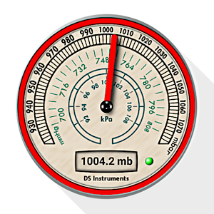 DS Barometer  Altimeter and Weather Information