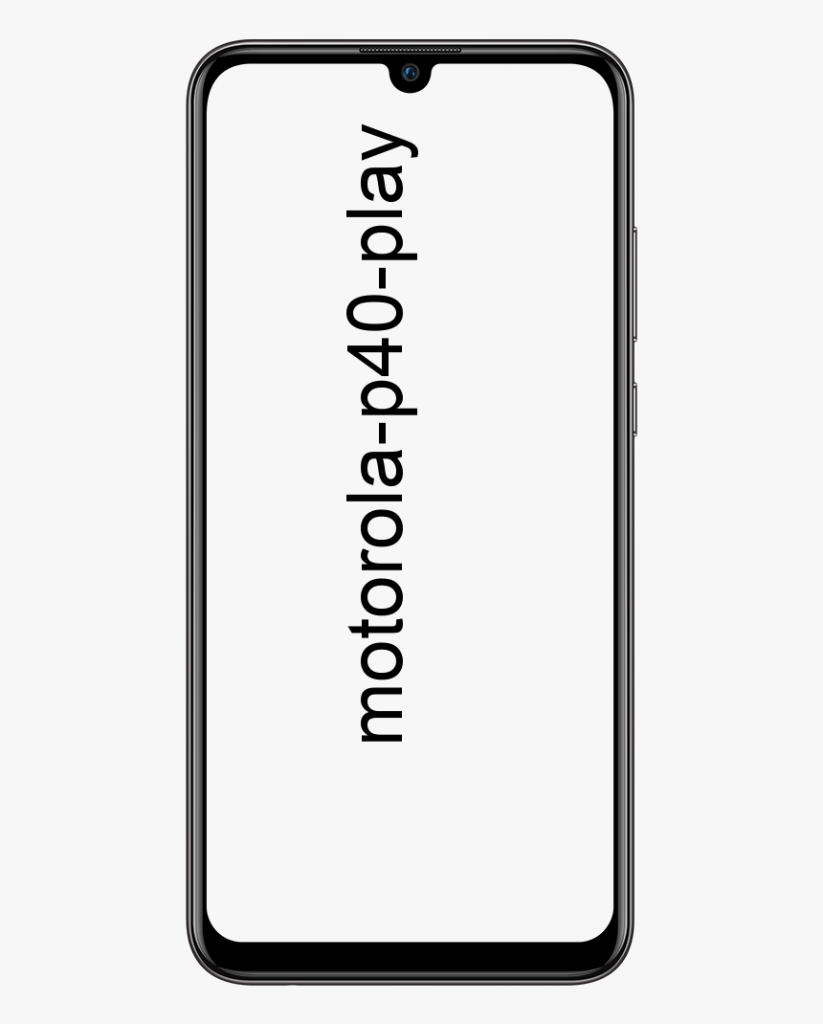 Motorola P40 Play