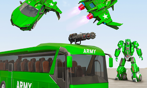 Army Bus Robot Car Game  Transforming robot games