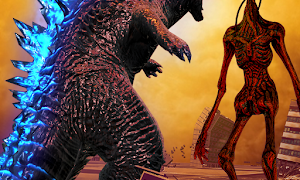 Monster Smash City  Godzilla vs Siren Head