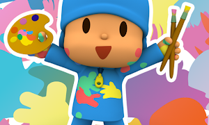 Pocoyo Colors: Free drawings, to color!