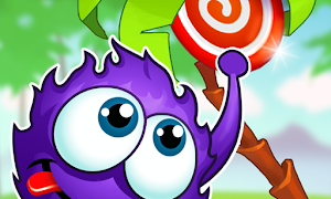 Catch the Candy: Red Holiday game! Lollipop Puzzle