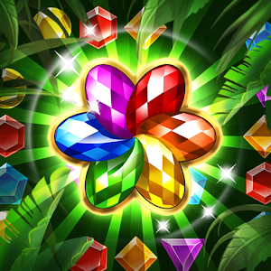 Jungle Gem Blast: Match 3 Jewel Crush Puzzles