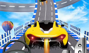 Mega Ramp Car Stunt Racing Games  Crazy Car Games