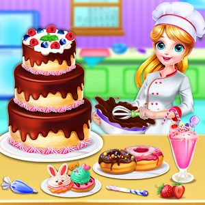 Sweet Bakery  Girls Cake Game