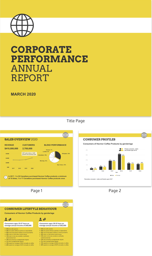 corporate performance anual report