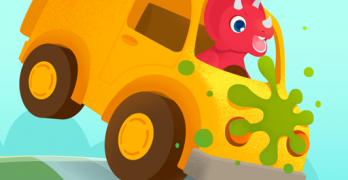 Dinosaur Car - Games for kids
