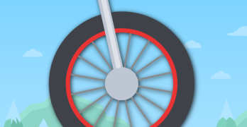 Unicycle Dash: Tilt your phone
