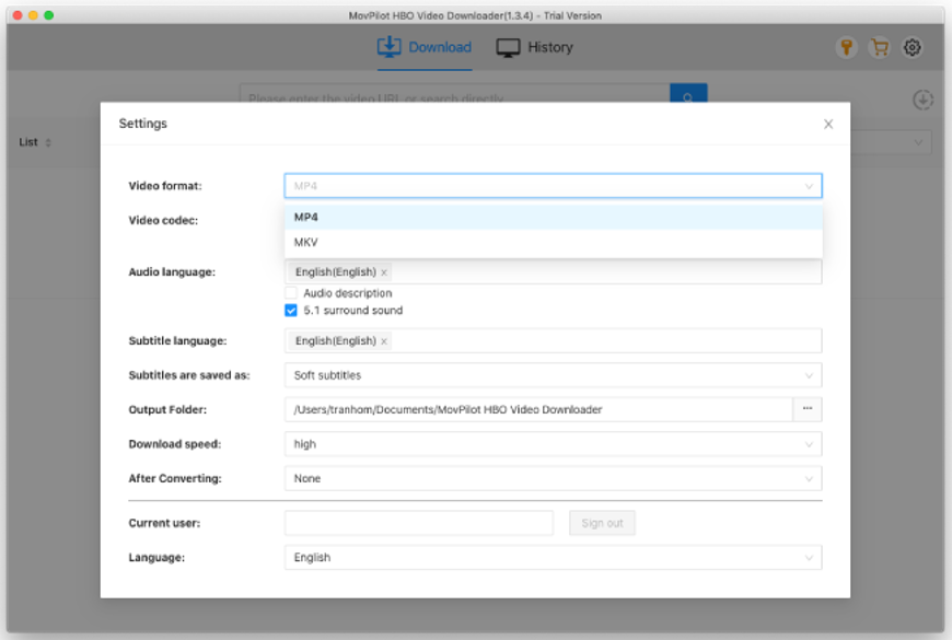 Movpilot Video Downloader